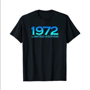 1972 Limited Edition Black T-Shirt Medium- Unisex New